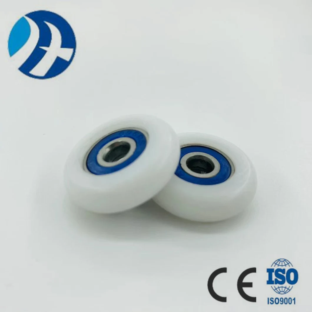 Durable Customized Nylon and High Speed Long Life Easy to Load Low Profile Bearing Pulley with High Quality