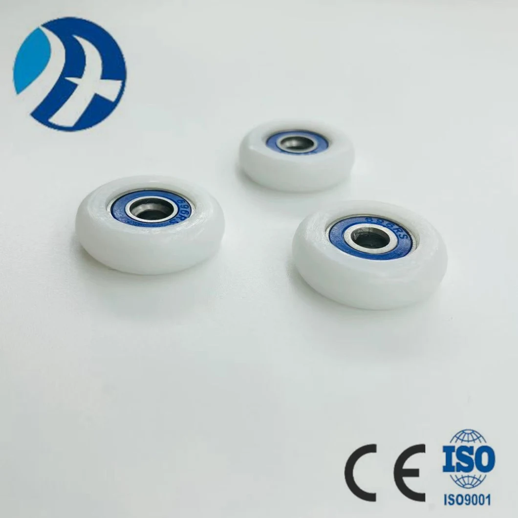 Durable Customized Nylon and High Speed Long Life Easy to Load Low Profile Bearing Pulley with High Quality